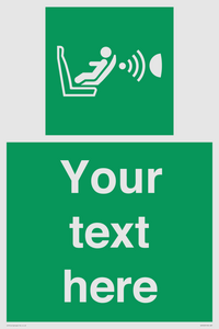 Custom safe condition child seat presence orientation detection system